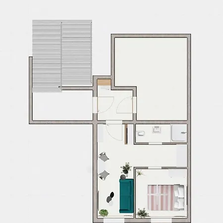 Apartment New Stylish & Modern Studio Apart - With Sea View
